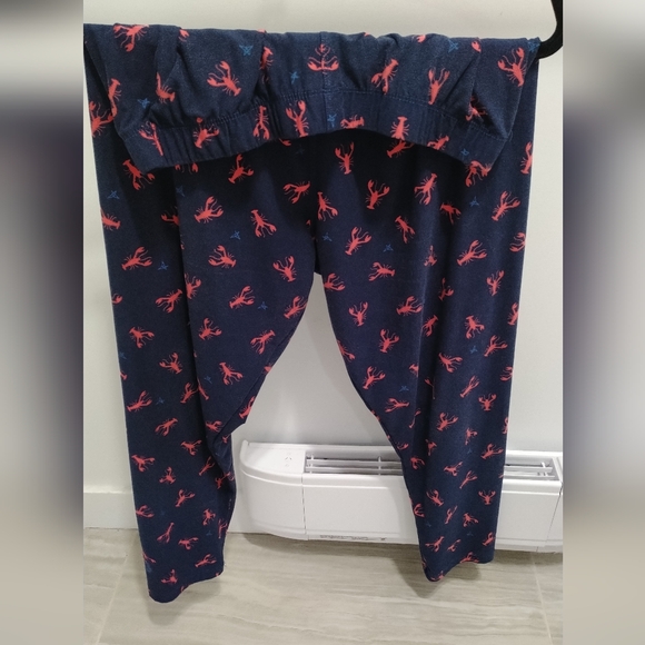 Sweetlegs kit medium classic tee + cropped leggings coral marine lobsters - Picture 5 of 6